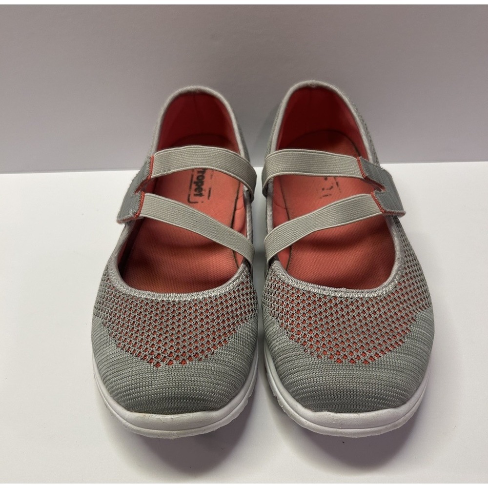Propet Travelwalker Evo Women's Mary Jane Breathable mesh‎ upper Size 9 Gray